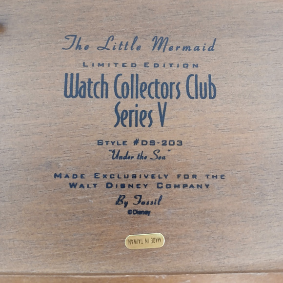 Disney Fossil Little Mermaid Watch Box Collectors Club Series V - BOX ONLY main image 6